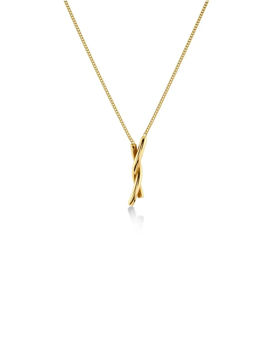 Novel_Knot_Necklace_Gold