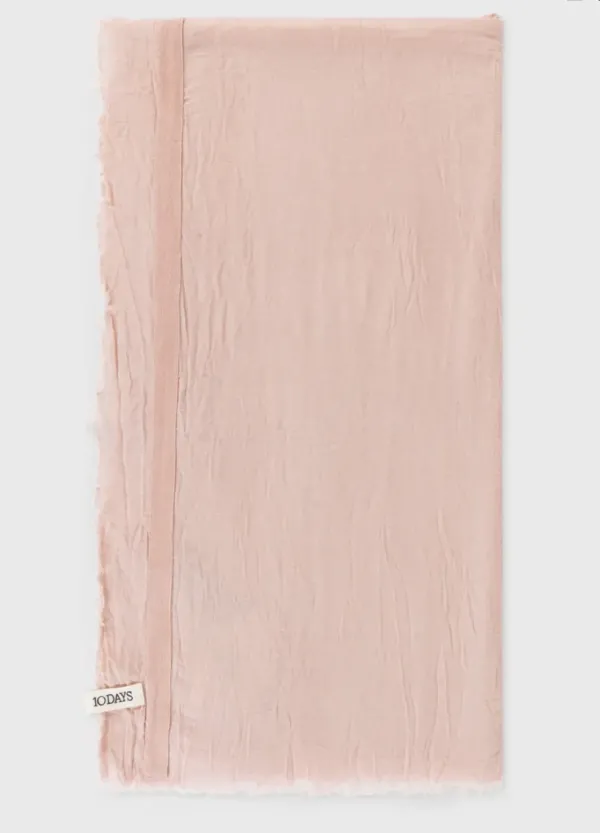 Scarf_Cotton_Crepe_Peach_