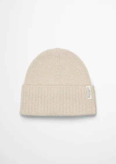 Scarf_made_Knitted_cap_with_luxurious_cashmeresoft_virgin_wool_MIx