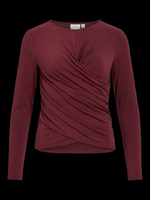 VINIORA_O_NECK_L_S_TOP_AU26