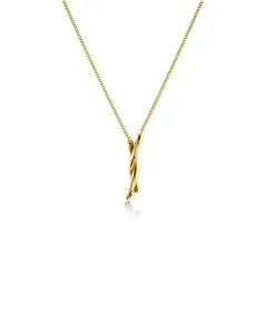 Novel_Knot_Necklace_Gold