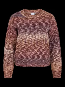 VINISTI_O_NECK_L_S_MELANGE_KNIT_TOP_AU26