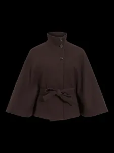 VISOLO_HIGHNECK_CAPE_JACKET_KA_AW26_opening