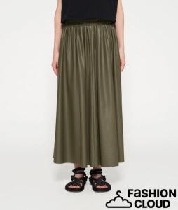 leather_look_pleated_skirt